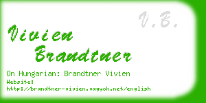 vivien brandtner business card